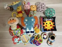 ベビー 0歳 おもちゃ まとめ売り 12点 アンパンマン プーさん sassy