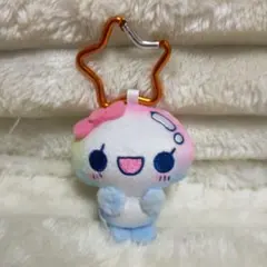 新品　あわわちゃん ぬいぐるみキーホルダー 星型カラビナ あわっこちゃん
