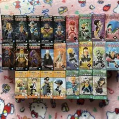 ワンピース ワールドコレクタブルフィギュア まとめ売り 全25種