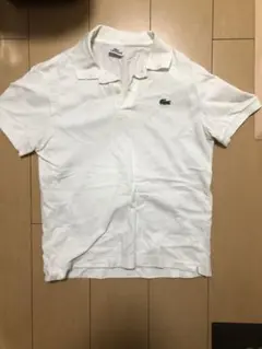 LACOSTE ホワイト ポロシャツ　サイズ３のサムネイル