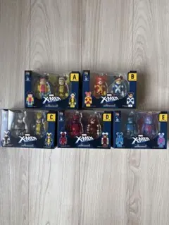 X-MEN ベアブリック ペアボックス 5種類