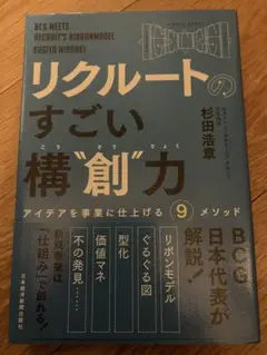 リクルートのすごい構創力