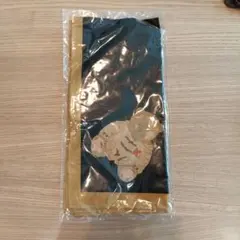 【新品、未開封】PINKHOUSE?クマのイラスト ネイビー ゴールド ハンカチ