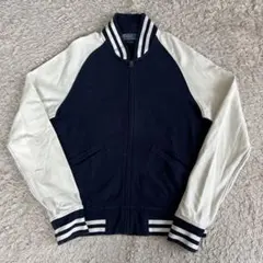 ポロバイラルフローレン/ポニーなし/スウェットスタジャン