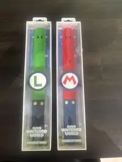 USJ パワーアップバンド マリオ ルイージピノキオ 3本セット - メルカリ