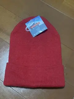 ウィンタービーニー 赤 大人用