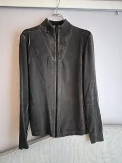 K DENIM ZIP NIT WEAR