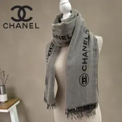 CHANEL シャネル ココマーク カシミヤ リバーシブル ストール マフラー
