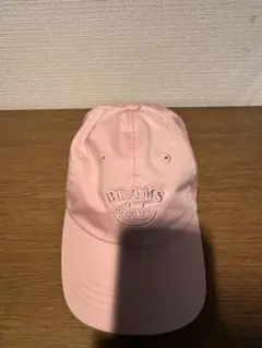 BEAMS ピンク ベースボールキャップ