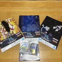 HUNTER×HUNTER 一番くじ　クリアファイル　3種　ネックストラップ