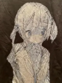 Vintage Anime T-Shirt Y2K タイトル「儚さ」