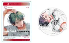 「春の嵐とモンスター 6」 アクリルコースター SNS風アクリルカード