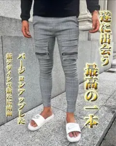 ベリンダ　チェック柄　M