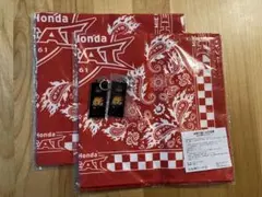 ⭐︎２個セット⭐︎ MIE Honda HEAT キーホルダー&バンダナ