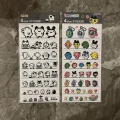 【正規品】4size STICKER 2枚セット　シール　たまごっち
