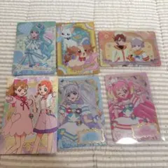 わんだふるぷりきゅあカード　6点セット