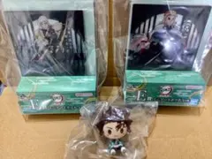 一番くじ鬼滅の刃 ミニアートボード 煉獄宇髄2個セット＋ちょこのっこ炭治郎
