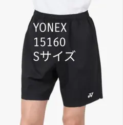 YONEXハーフパンツ　ブラックSサイズ