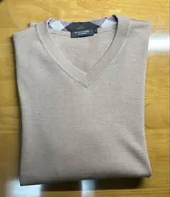 ブラックレーベル クレストブリッジ　ニット セーター　ピンク ベージュ