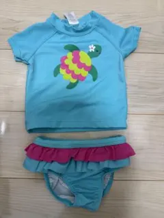 GYMBOREE ベビー水着12-18ヶ月 上下セット 80cm 女の子 フリル