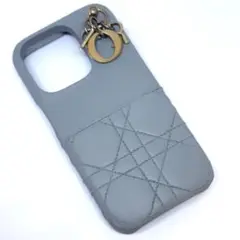 クリスチャンディオール iPhone13Pro スマホケース カナージュ ブルー