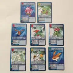 【希少】初代 旧デジモンカード　8点セット（1999〜2001年ver）