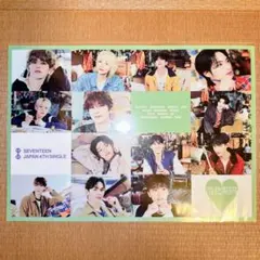 クリアポスター SEVENTEEN 消費期限 4形態セット 特典