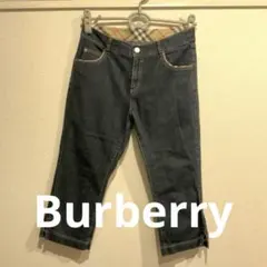 Burberry London ジーンズ　ハーフ　サイズ160A 牛革