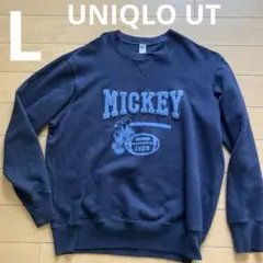 UNIQLO UTミッキーマウス スウェット Lサイズ