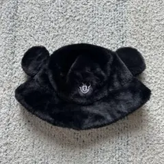 東京ディズニーリゾート ディズニーランド ミッキー ファー ハット ブラック