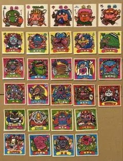 【当時物】ビックリマン　旧ビックリマンシール　28枚セット