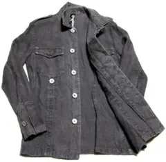 wjk G-ARMY LINEN JKT【 S/BLK 】限定墨染！ブランド初期