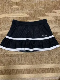 Paradiso フリル テニススカート 黒