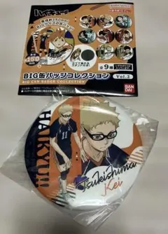 ハイキュー‼︎ BIG缶バッジコレクション　Vol.2月島蛍くん