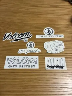 Volcom スケートボード ステッカー 6枚セット