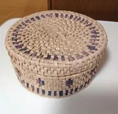 アンティーク／ヴィンテージ ハンドクラフト バスケット