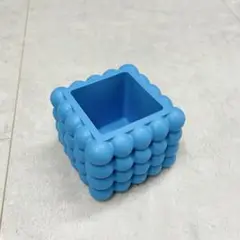 【ジェスモナイト】ぽこぽこ小物入れ(ブルー)