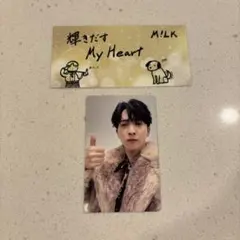 M!LK 吉田仁人 好きすぎて滅/爆裂愛してる 初回限定盤Bトレカ、ステッカー