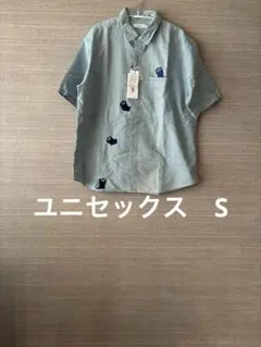 graniph グラニフ　イカクニテルネ｜ルーズフィットデニム半袖シャツのサムネイル