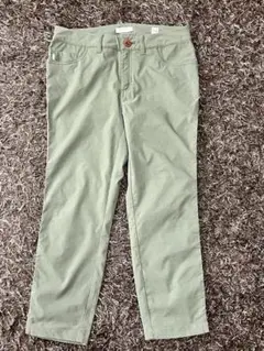 AIGLE ライトグリーン チノパン 34サイズ