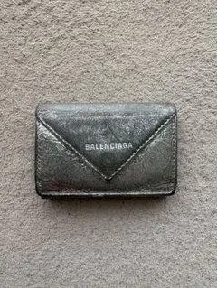 BALENCIAGA モナコ フラップ シルバー コインケース 9428 - メルカリ
