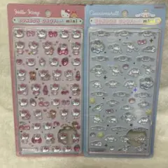 ボンボンドロップシールミニ　サンリオ　シナモロール　キティ