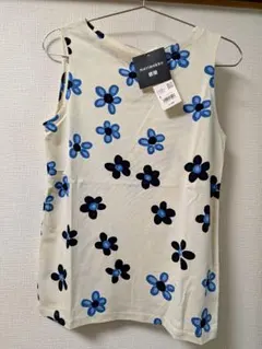 【新品タグ付き】marimekko UNIQLO ノースリーブ 花柄 Sサイズ