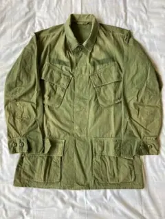70s 米軍実物 ジャングルファティーグジャケット 5thリップストップ