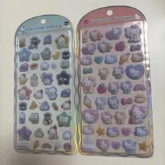 正規品　コットンパフィー　はぴだんぶい　ハローキティ　サンリオ