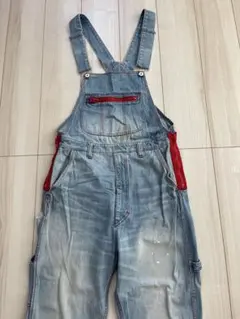 phenomenon オーバーオール　ペインター　パンツ　デニム　ヌビアン