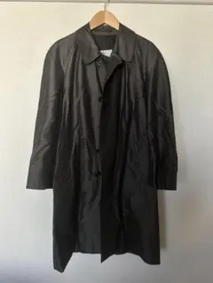 aquascutum silk balmacaan coat