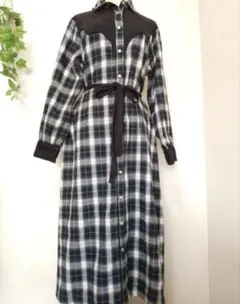 jouetie☆ジュエティ•ウエスタンチェックワンピース