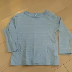 ボーダー長袖シャツ