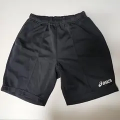 asics 黒 バレーボール　パンツ　ショートパンツ